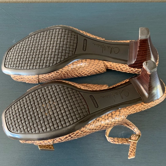 Cole Haan Peep Toe Sling-back Pumps - Picture 3 of 4